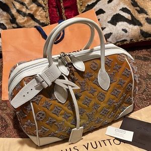 Authentic speedy  limited edition Louis Vuitton Boston bag
